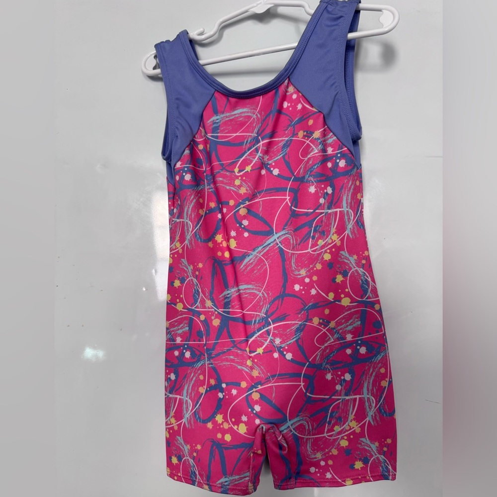 Cat & Jack Pink and Purple Girls' Swimsuit